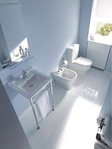 Биде напольное Duravit Starck 3 купить в интернет-магазине Sanbest