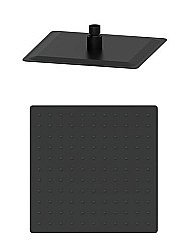 Верхний душ WONZON & WOGHAND WW-88DP02-MB черный матовый купить в интернет-магазине сантехники Sanbest