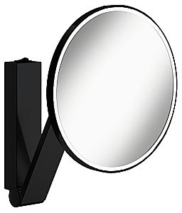 Зеркало косметическое KEUCO iLook_move 17612139004  хром черный купить в интернет-магазине сантехники Sanbest