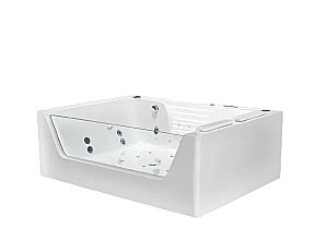 Ванна акриловая с гидромассажем CeruttiSpa C-478A 170х120 с гидромассажем белая купить в интернет-магазине Sanbest