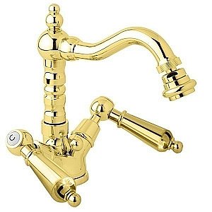 Смеситель для биде Cezares FIRST-BS2-03/24-M золото купить в интернет-магазине сантехники Sanbest