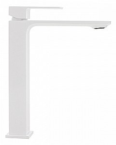 Смеситель для раковины Orange Lutz M04-121w белый купить в интернет-магазине сантехники Sanbest