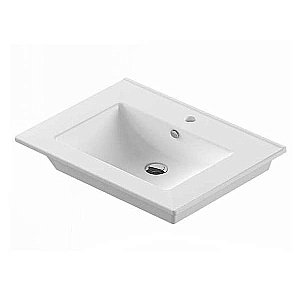 Тумба с раковиной Comforty Марио 00-00004157 75 дуб темный для ванной в интернет-магазине Sanbest