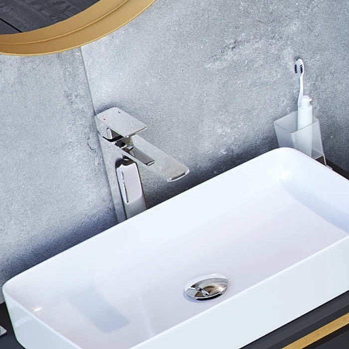 Смеситель для раковины высокий Excellent Keria купить в интернет-магазине сантехники Sanbest