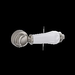 Керамическая ручка для бачка унитаза Burlington SP390 BNKL шлифованный никель купить в интернет-магазине сантехники Sanbest