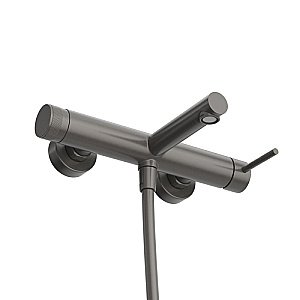 Смеситель для ванны/душа Cezares RELAX-VD-GM оружейная сталь купить в интернет-магазине сантехники Sanbest