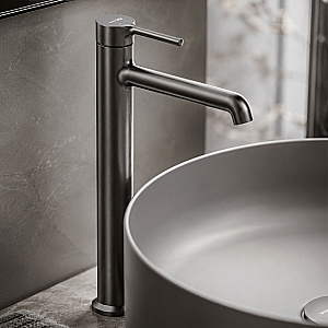 Смеситель для раковины WasserKraft Rhein 9903HGR графит купить в интернет-магазине сантехники Sanbest
