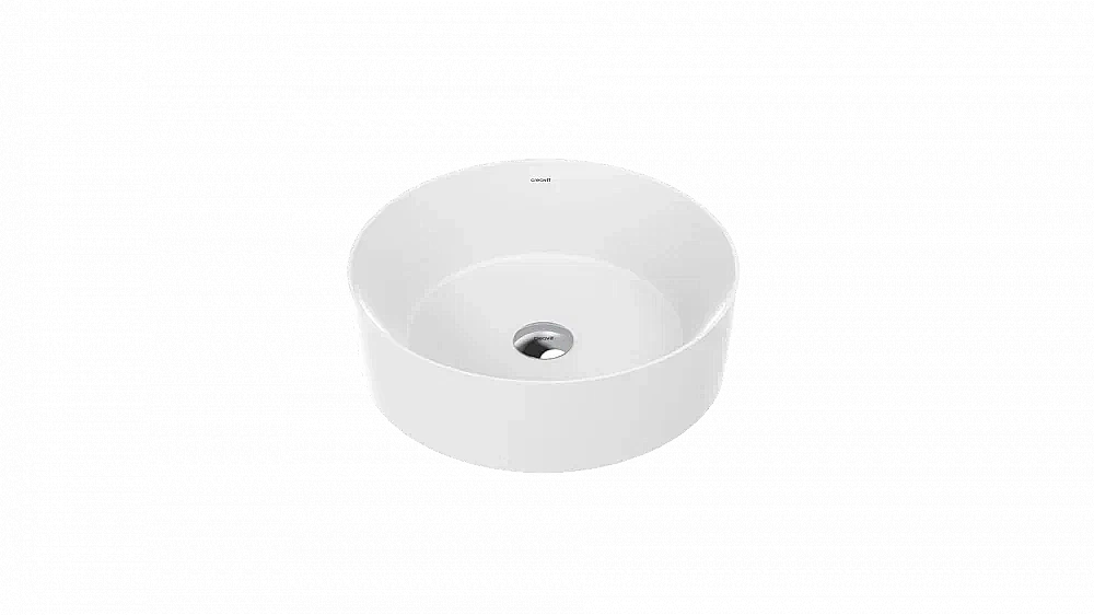 Накладная раковина Creavit Nice NC045-00CB00E-0000 45 белая купить в интернет-магазине Sanbest