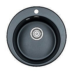 Мойка кухонная Paulmark Gelegen PM404800-BLM Черная купить в интернет-магазине сантехники Sanbest