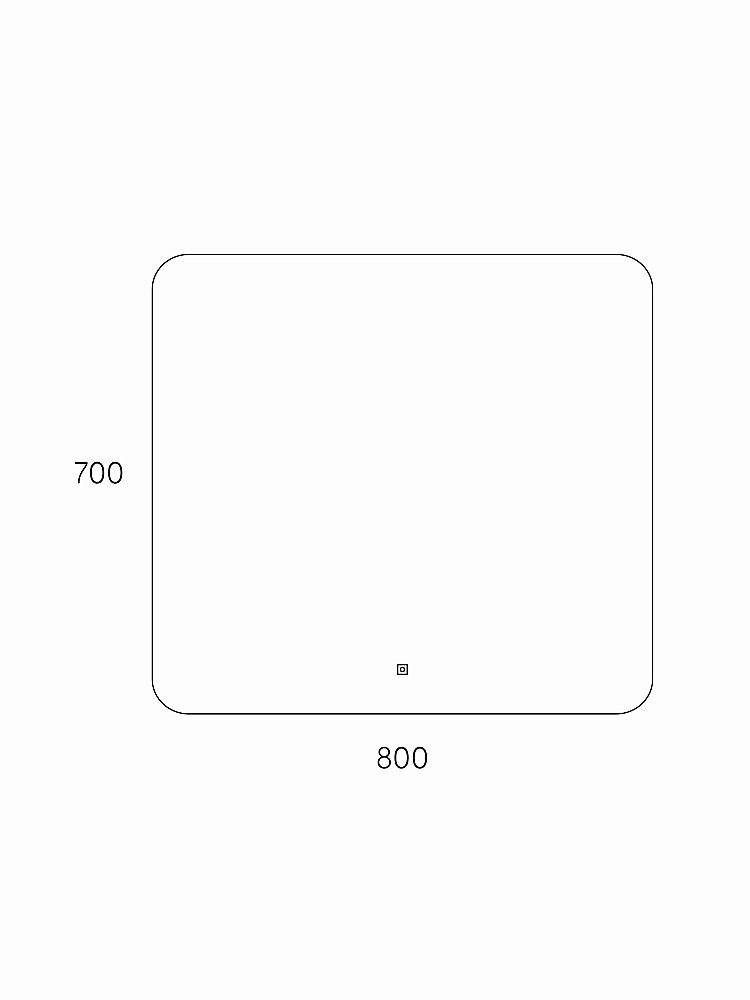 Зеркало Taliente Zled TA-Zled-B8070 80 в ванную от интернет-магазине сантехники Sanbest