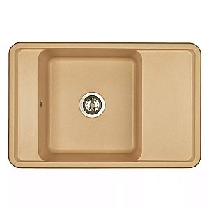 Мойка кухонная Акватон Беллис 78 латте купить в интернет-магазине сантехники Sanbest