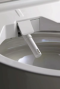 Унитаз TOTO NEOREST AC CW996PVD#NW1 с крышкой-биде WASHLET® AC 2.0 TCF996RWG#NW1 безободковый, слив торнадо, белый купить в интернет-магазине Sanbest