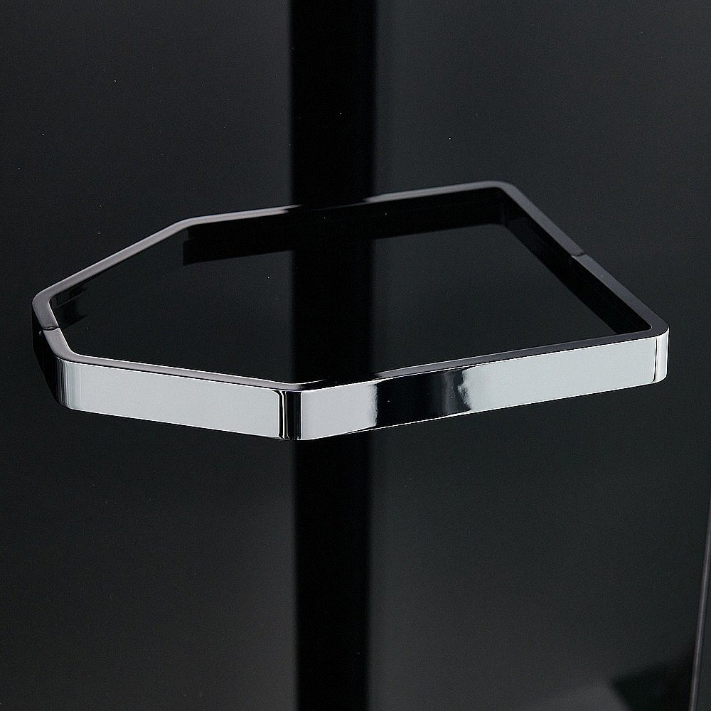 Душевая кабина Orans Diamond 89105RBLH 120х90 профиль черный купить в интернет-магазине Sanbest