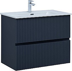 Тумба с раковиной Aquanet Джейн 80 маренго для ванной в интернет-магазине Sanbest