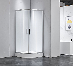 Душевой уголок Timo Imwei 90х90 YL-9001C стекло прозрачное/профиль серебро купить в интернет-магазине Sanbest