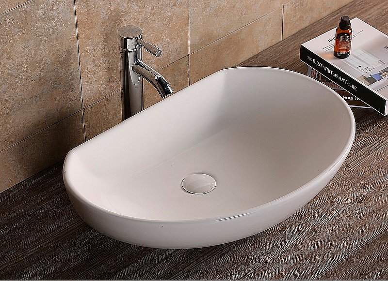 Раковина накладная CeruttiSpa 61 CR7074 белая купить в интернет-магазине Sanbest