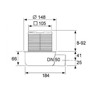 Душевой трап Tece 3601050 100х100 купить в интернет-магазине Sanbest