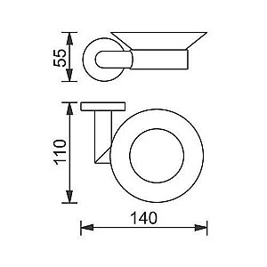 Мыльница Aquanet 3685 купить в интернет-магазине сантехники Sanbest