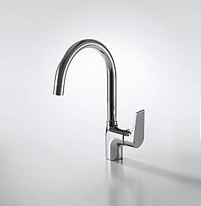 Смеситель для кухни Bravat VEGA F7119177CP-3 купить в интернет-магазине сантехники Sanbest