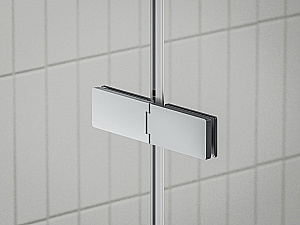 Душевой уголок Ravak Cool! COSD2+COPS 110x80 профиль блестящий хром/стекло прозрачное купить в интернет-магазине Sanbest