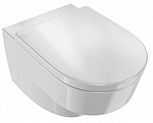 Унитаз подвесной Jacob Delafon ODEON RIVE GAUCHE E21745RU-00 безободковый, с крышкой микролифт, с инсталляцией купить в интернет-магазине Sanbest