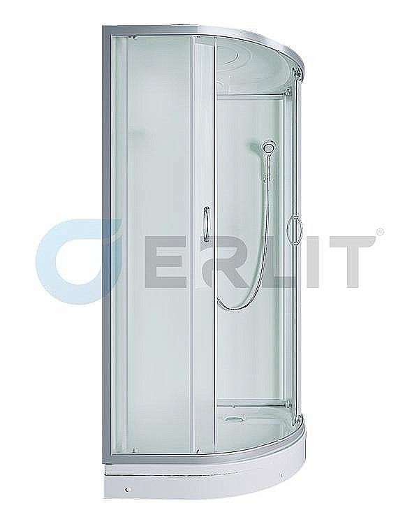 Душевая кабина Erlit Comfrot ER3510P-C3-RUS 100x100 матовое стекло купить в интернет-магазине Sanbest