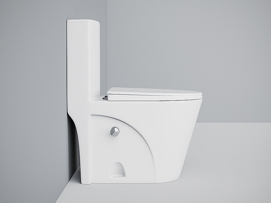 Унитаз-моноблок с функцией биде Laguraty 2100AC с крышкой микролифт купить в интернет-магазине Sanbest