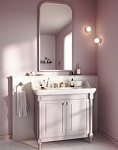 Светильник Jacob Delafon CLEO 1889 EB729-MWB 2 шт, серый матовый купить в интернет-магазине сантехники Sanbest