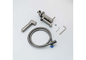 Гигиенический душ Aquatek Ника AQ1819BGM оружейная сталь купить в интернет-магазине сантехники Sanbest