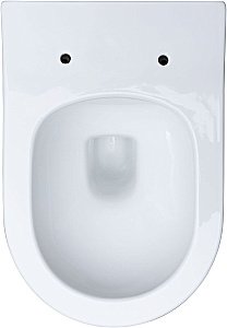 Унитаз подвесной Aquanet Lake белый с крышкой микролифт, безободковый купить в интернет-магазине Sanbest