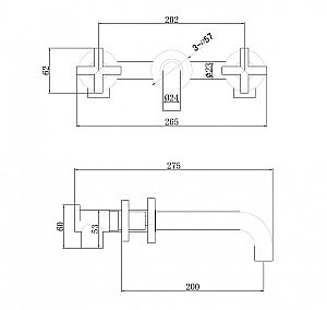 Смеситель для раковины Abber Wasser Kreis AF81121NG никель купить в интернет-магазине сантехники Sanbest