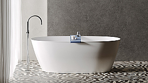 Полка для ванны Salini GABBIANO 1906202MF 90 любой цвет под заказ купить в интернет-магазине сантехники Sanbest