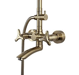 Душевая система Kaiser Trio 57288-1 бронза купить в интернет-магазине сантехники Sanbest