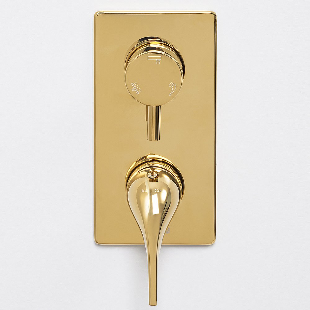 Душевая система WasserKRAFT A7171.189.197.208.183.348 золото купить в интернет-магазине сантехники Sanbest