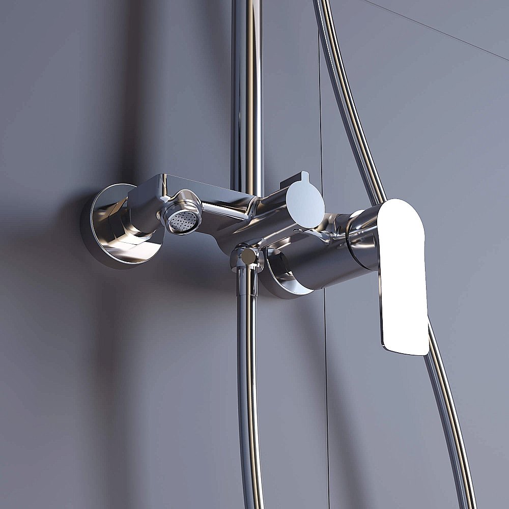 Душевая система RGW Shower Panels SP-26 Хром купить в интернет-магазине сантехники Sanbest