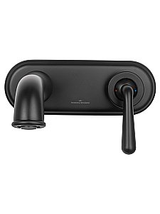 Смеситель для раковины встраиваемый WONZON & WOGHAND STEAM, Черный матовый (WW-88869008-MB) купить в интернет-магазине сантехники Sanbest