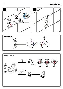 Душевая система Timo Petruma SX-5059/03SM черная матовая купить в интернет-магазине сантехники Sanbest