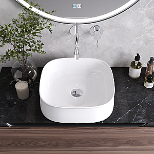 Раковина Cezares 43 CZR-6583 белая купить в интернет-магазине Sanbest
