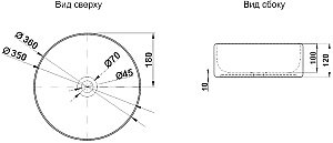 Раковина Melana 320339 320339-805 белая купить в интернет-магазине Sanbest