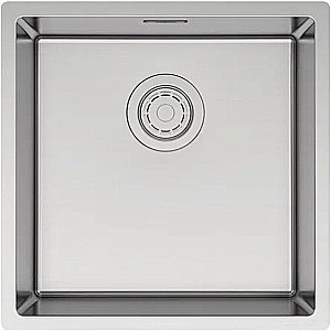 Кухонная мойка Paulmark Lassan 44 LA44-BS брашированная сталь купить в интернет-магазине сантехники Sanbest