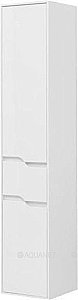 Шкаф-пенал Aquanet Модена 218461 35 белый глянец для ванной в интернет-магазине сантехники Sanbest