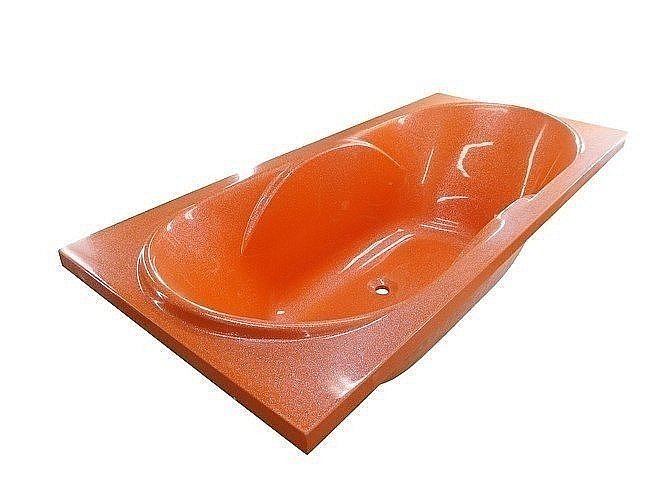 Ванна Эстет Грация 170x94 цвет по RAL c блестками купить в интернет-магазине Sanbest