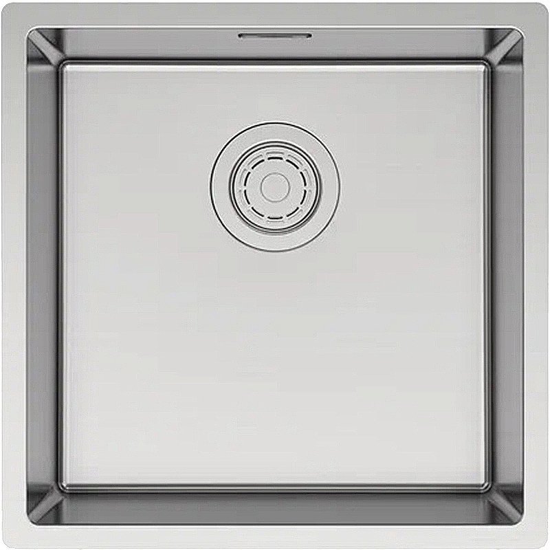 Кухонная мойка Paulmark Lassan 44 LA44-BS брашированная сталь купить в интернет-магазине сантехники Sanbest