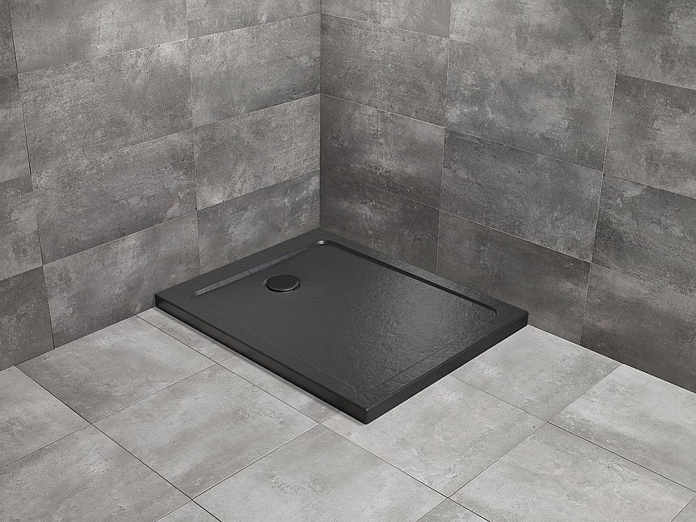 Душевой поддон Radaway Doros F 90x70 SDRF9070-01-54S черный купить в интернет-магазине Sanbest