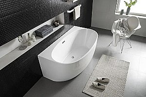 Ванна акриловая Azario Cambridge 170x88 купить в интернет-магазине Sanbest