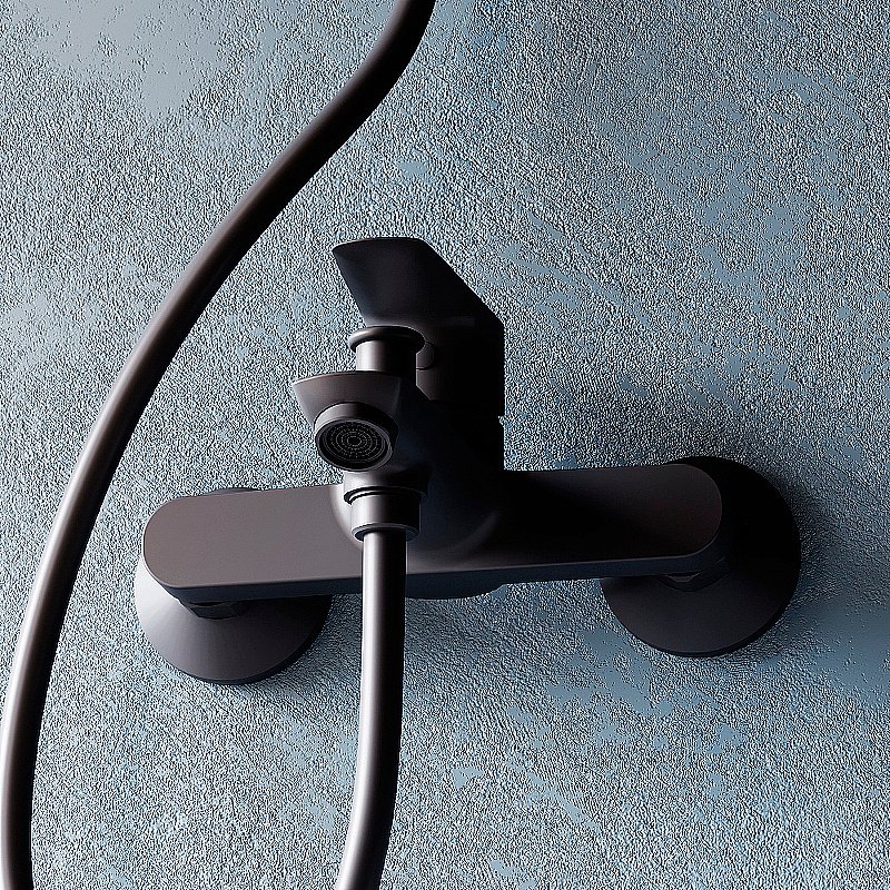 Смеситель для ванны Dorff Prime New D4011022 черный матовый купить в интернет-магазине сантехники Sanbest