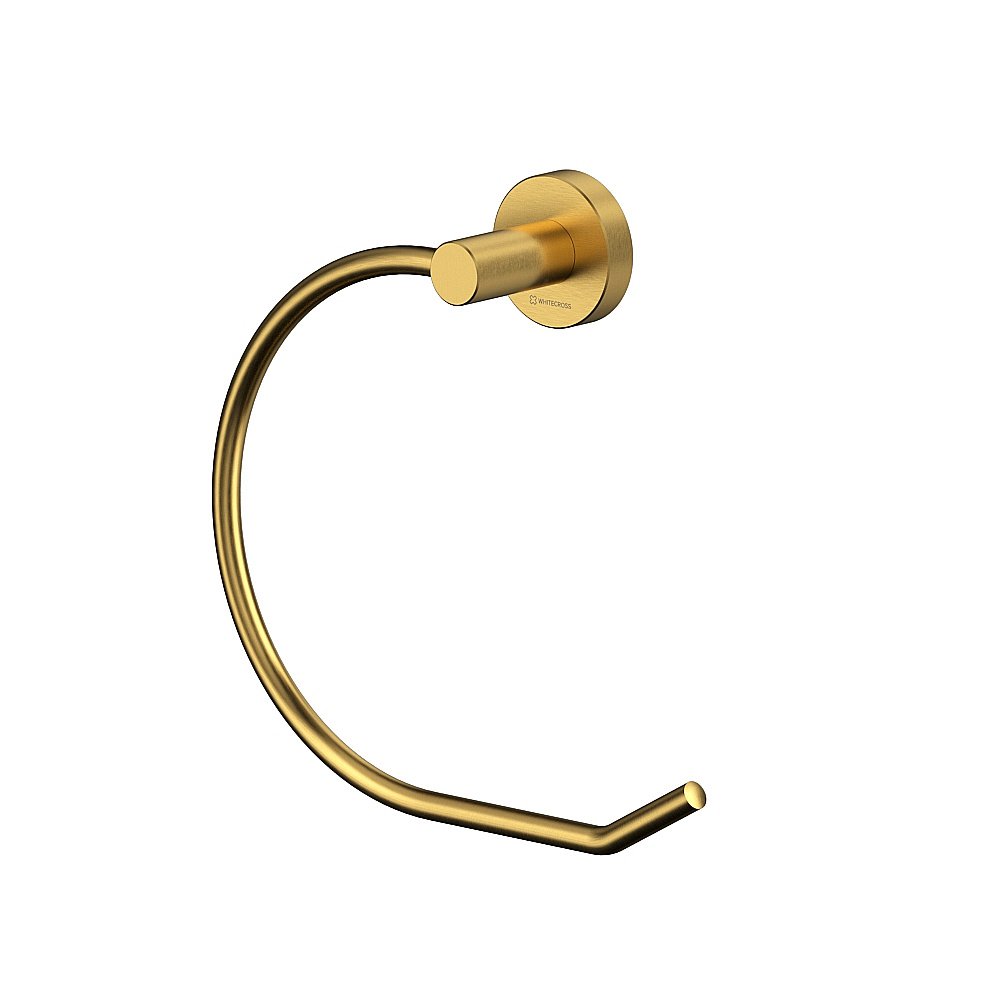 Полотенцедержатель WhiteCross Ergo ER2254GLB золото брашированное купить в интернет-магазине сантехники Sanbest