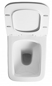 Унитаз подвесной Orange C06-100w с крышкой микролифт купить в интернет-магазине Sanbest