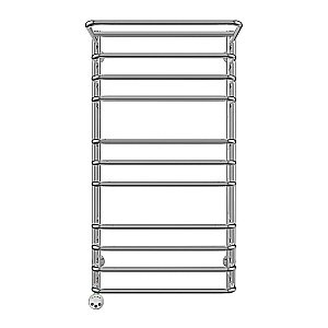 Полотенцесушитель электрический Terminus Полка П11 500x956 левый/правый купить в интернет-магазине сантехники Sanbest