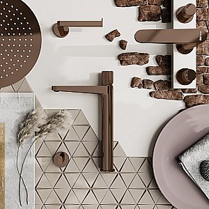 Верхний душ WasserKraft Asphe A330 розовое золото купить в интернет-магазине сантехники Sanbest